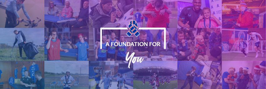 Rangers Charity Foundation's banner