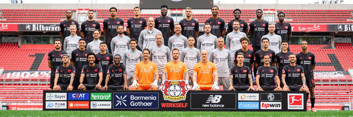 Bayer 04 Leverkusen's banner