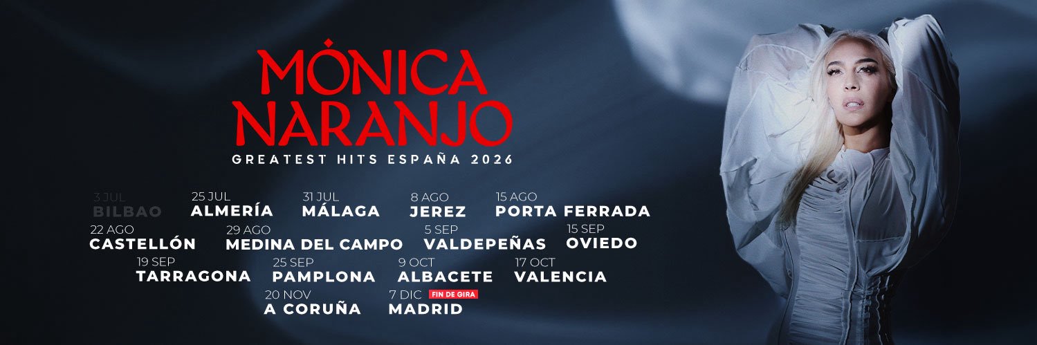Mónica Naranjo's banner
