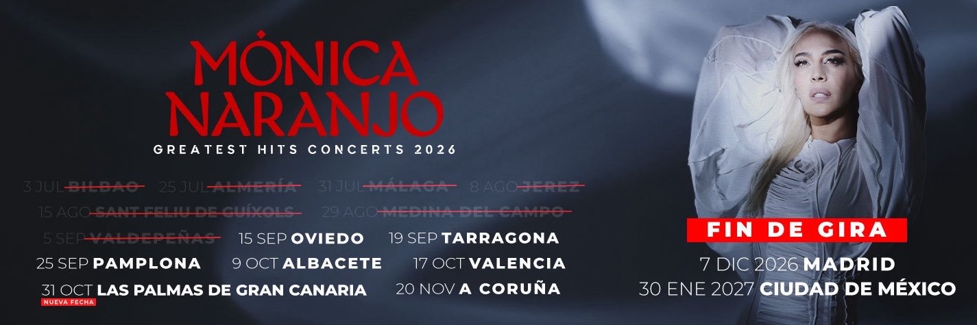Mónica Naranjo's banner