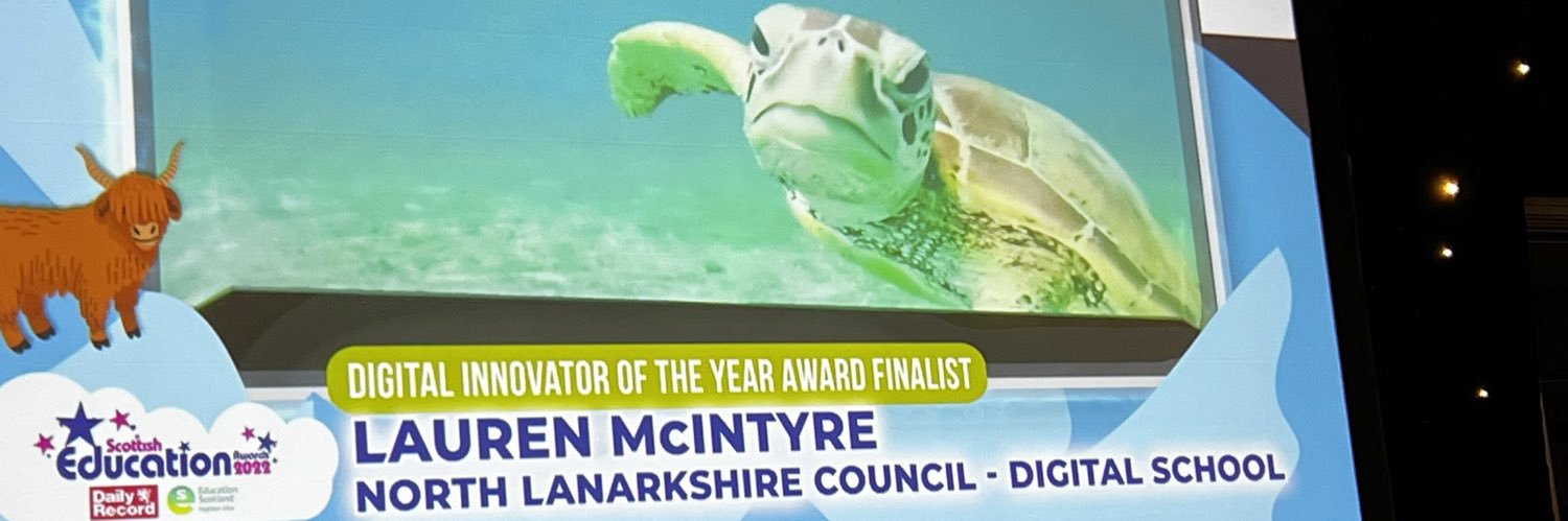 Miss McIntyre's banner