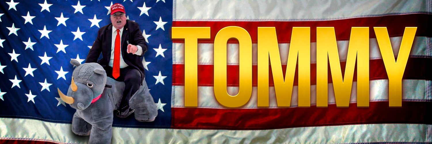 Tommy Trump's banner