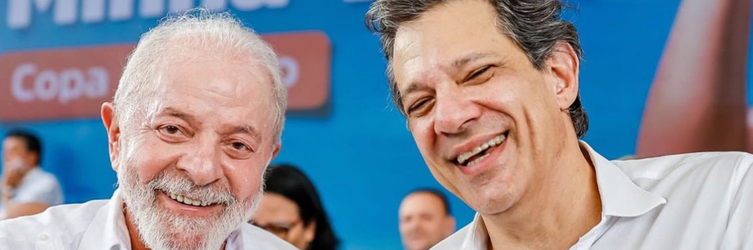 Fernando Haddad's banner
