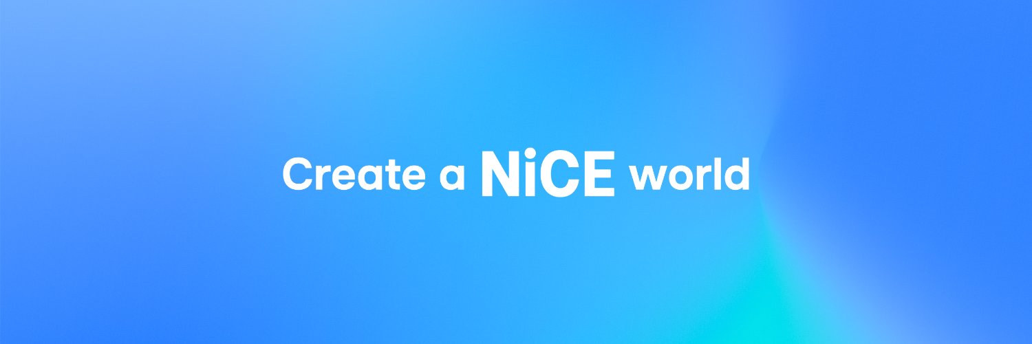 NiCE's banner