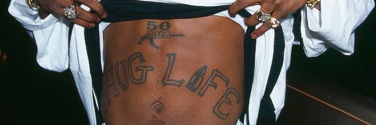 Tupac Shakur's banner