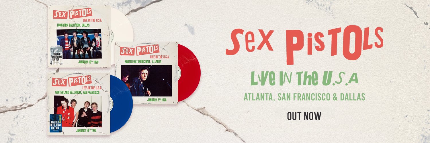 Sex Pistols Official's banner
