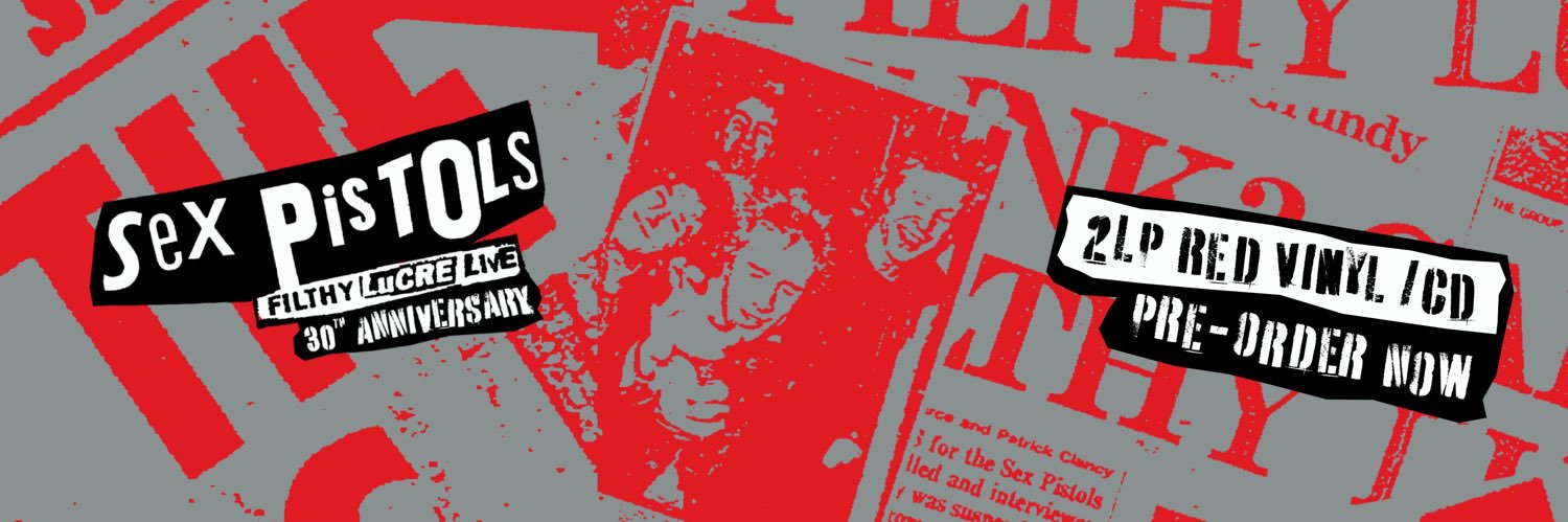Sex Pistols Official's banner