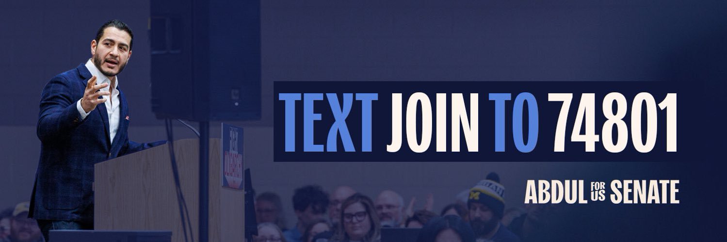 Dr. Abdul El-Sayed's banner