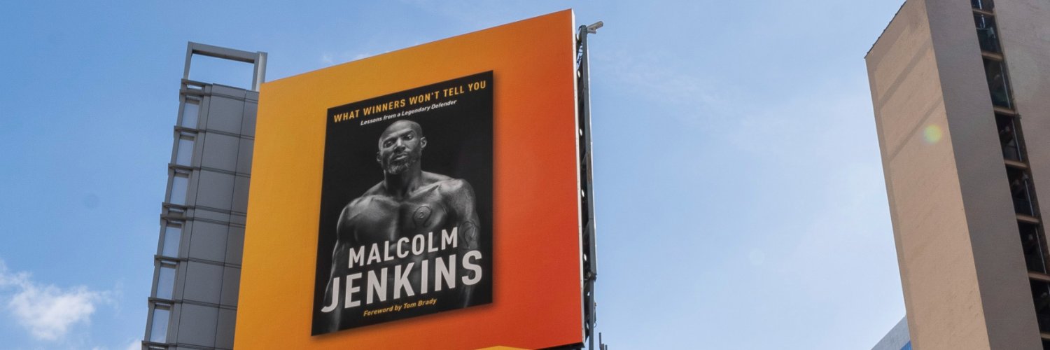 Malcolm Jenkins's banner