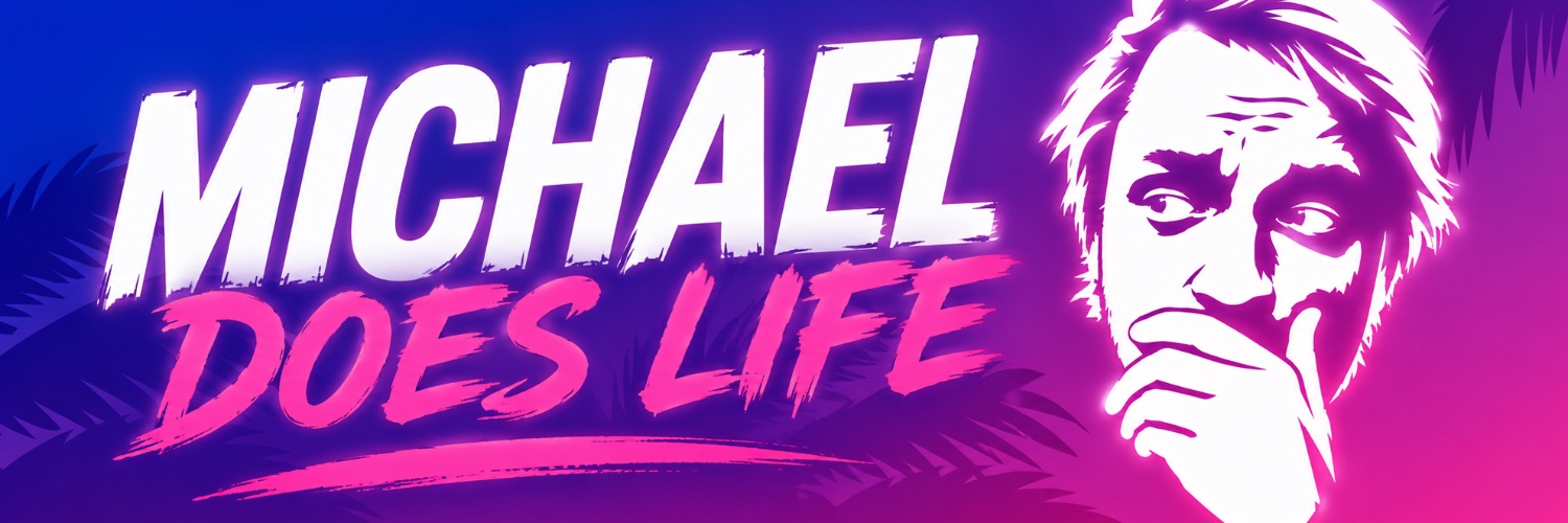 Michael Does Life's banner