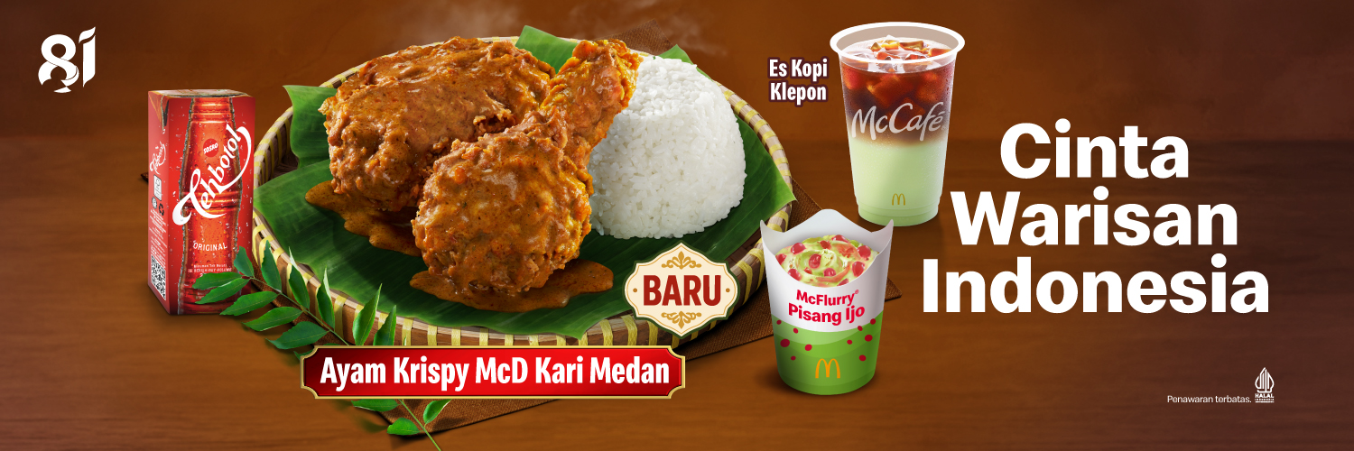 McDonald's Indonesia's banner