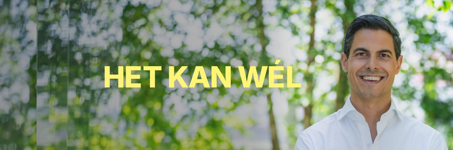 Rob Jetten's banner