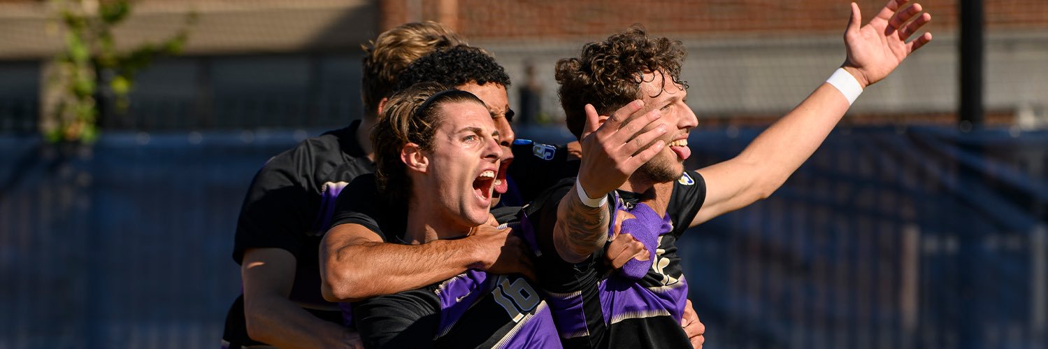 JMU Men's Soccer's banner