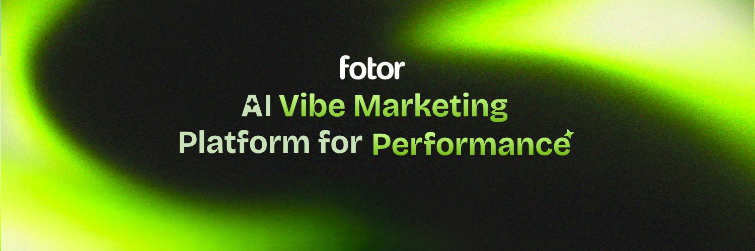 Fotor's banner