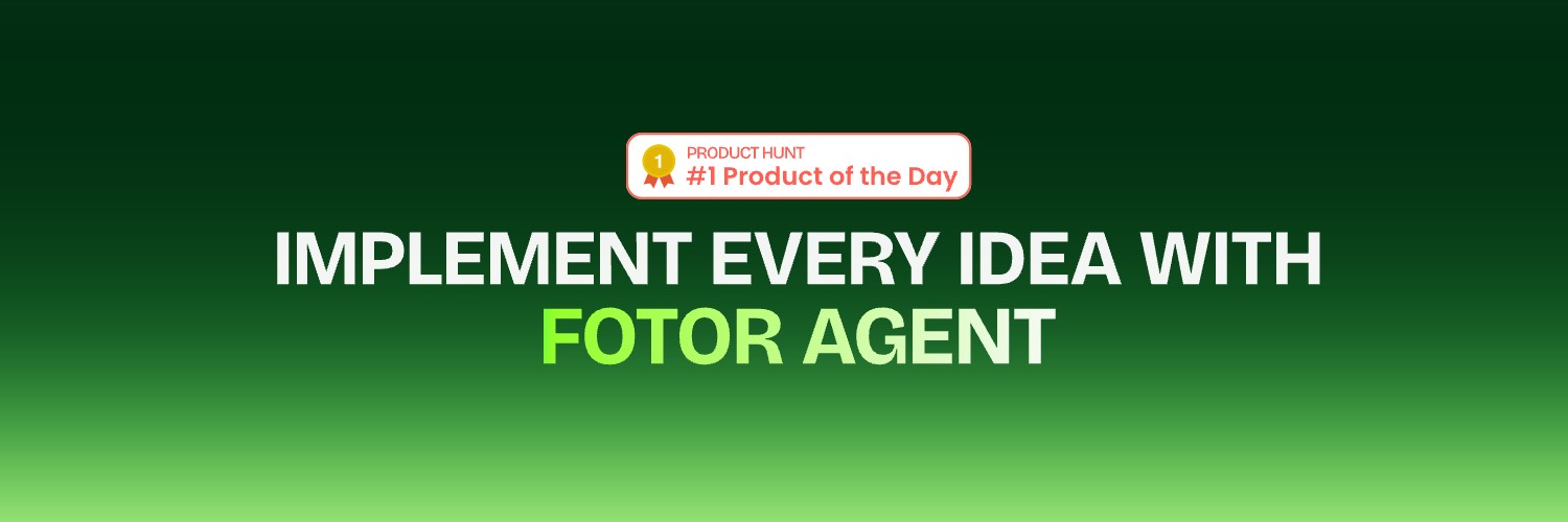 Fotor's banner
