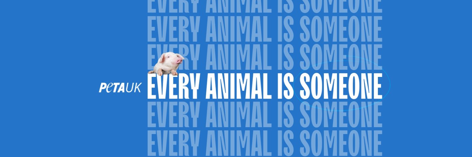 PETA UK's banner