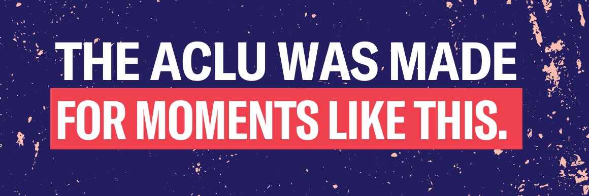 ACLU of Virginia's banner