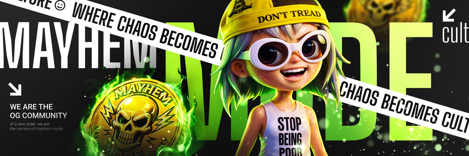 Mayhem Memecoin CTO's banner