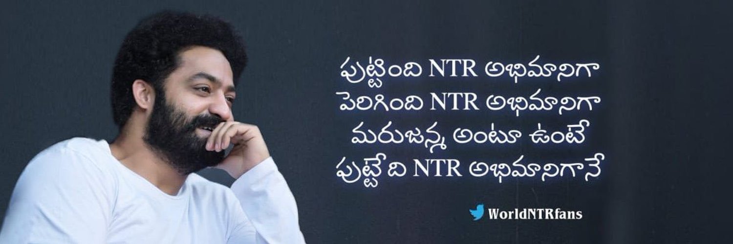 WORLD NTR FANS's banner