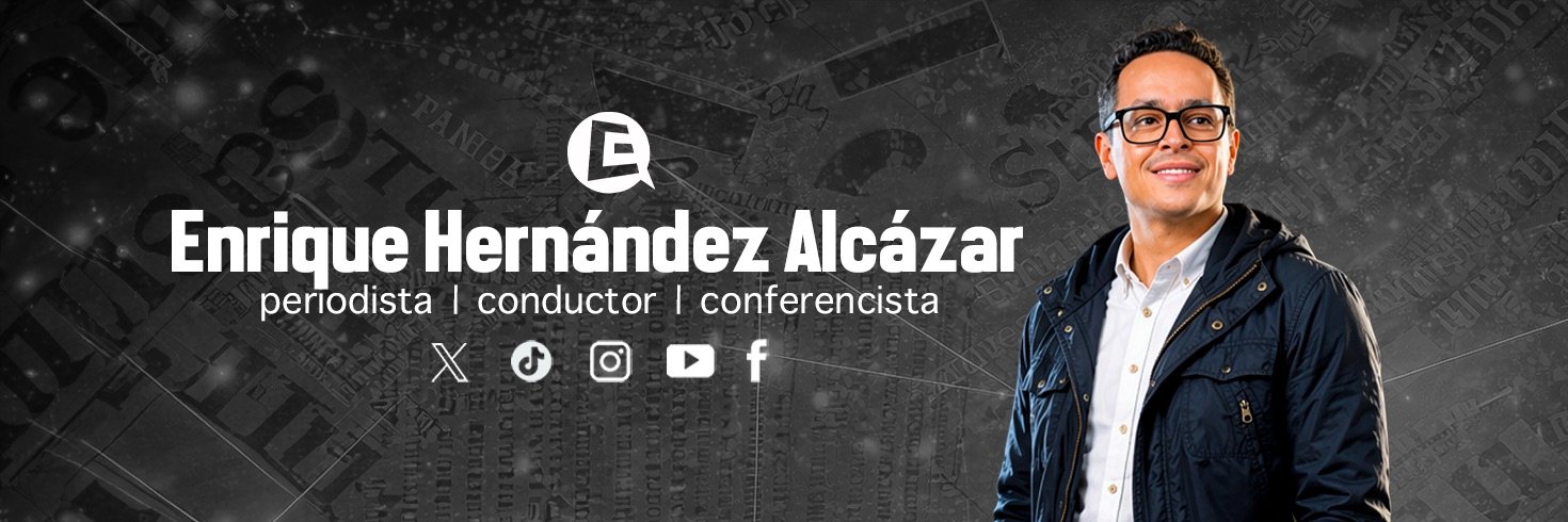 Enrique Hernández Alcázar's banner