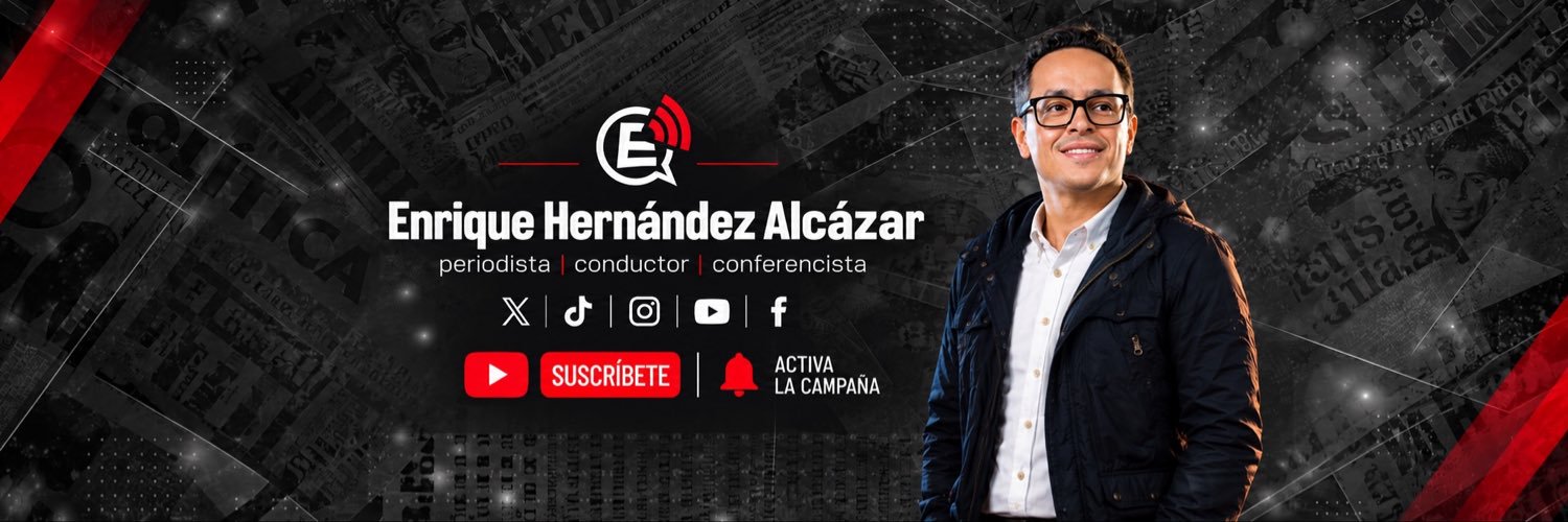 Enrique Hernández Alcázar's banner
