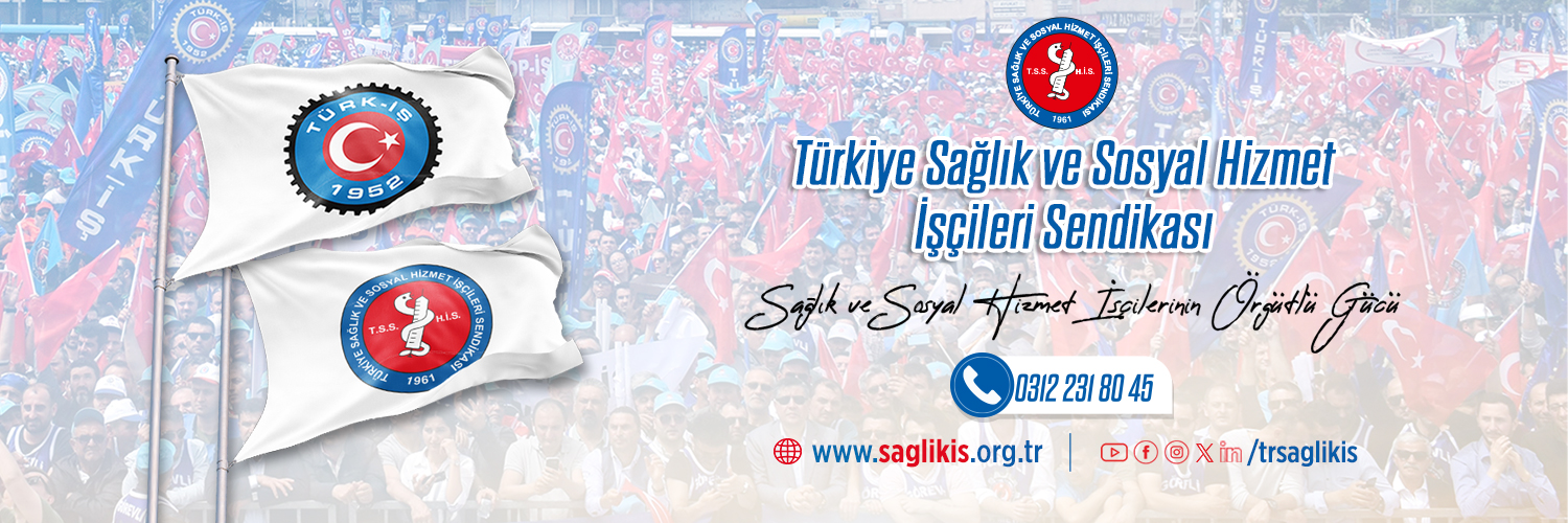 Türkiye Sağlık ve Sosyal Hizmet İşçileri Sendikası's banner