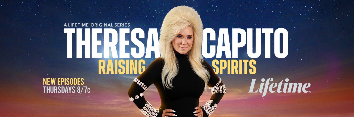 Theresa Caputo's banner