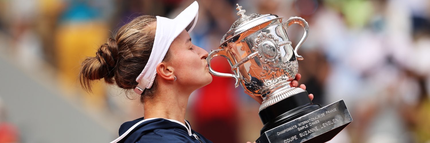 Barbora Krejcikova's banner