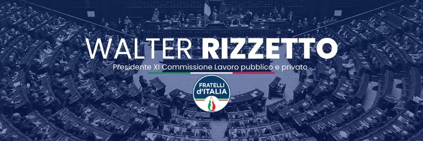 Walter Rizzetto's banner