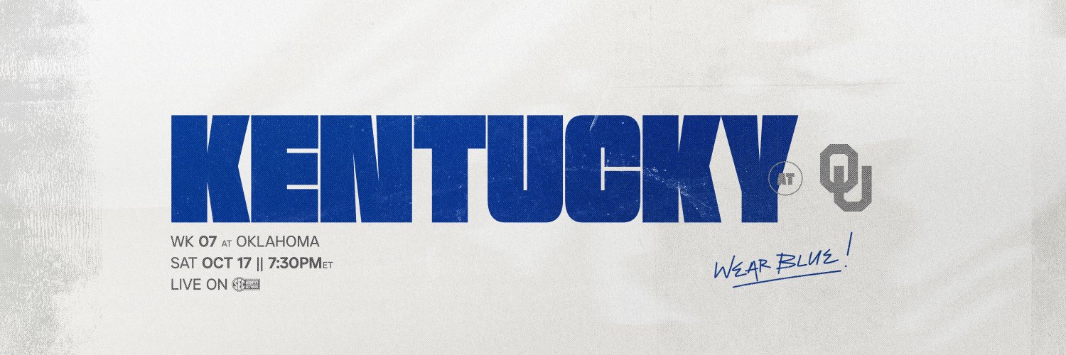 Kentucky Football's banner