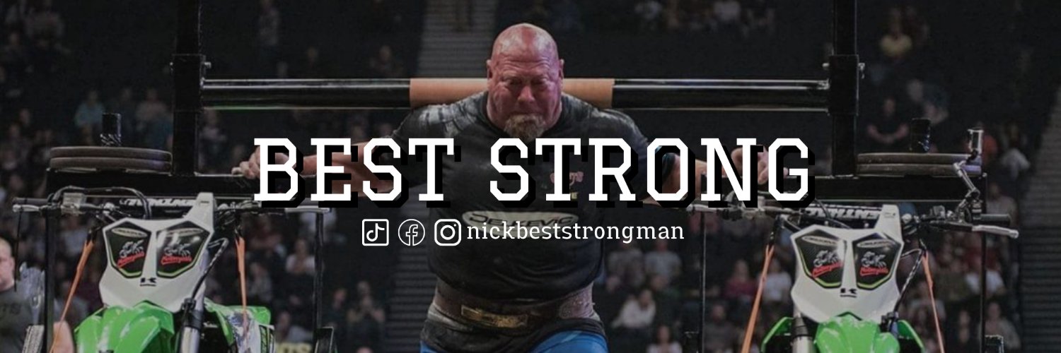 Nick Best | Strongman's banner