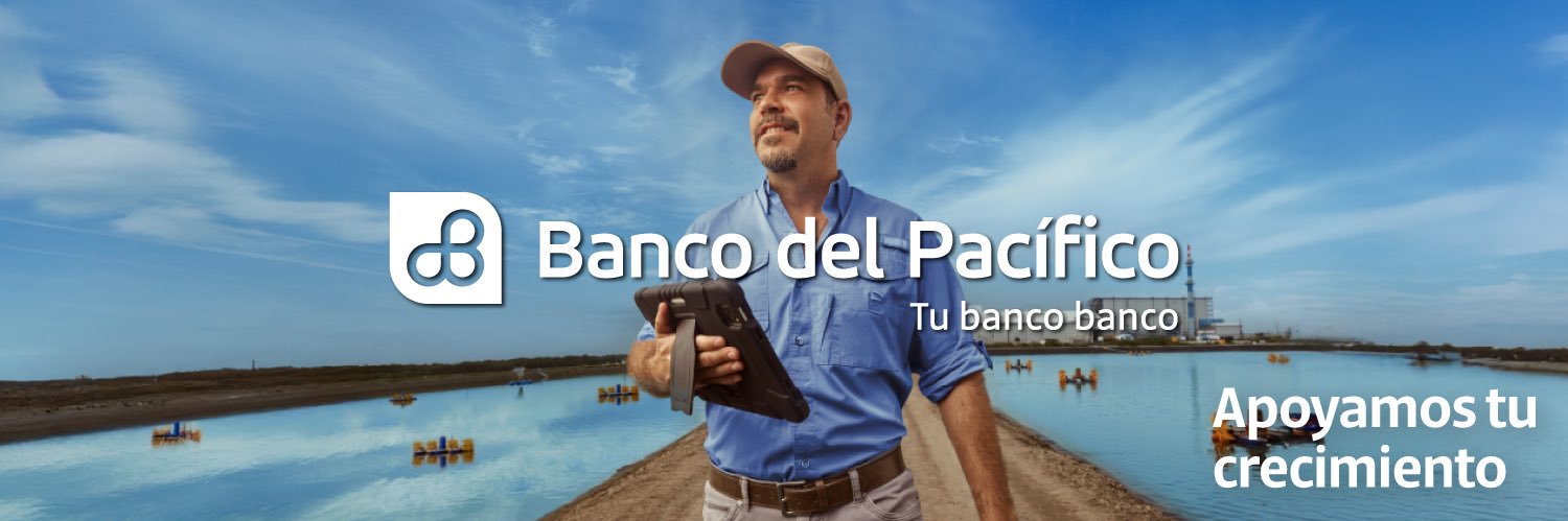 Banco del Pacífico's banner