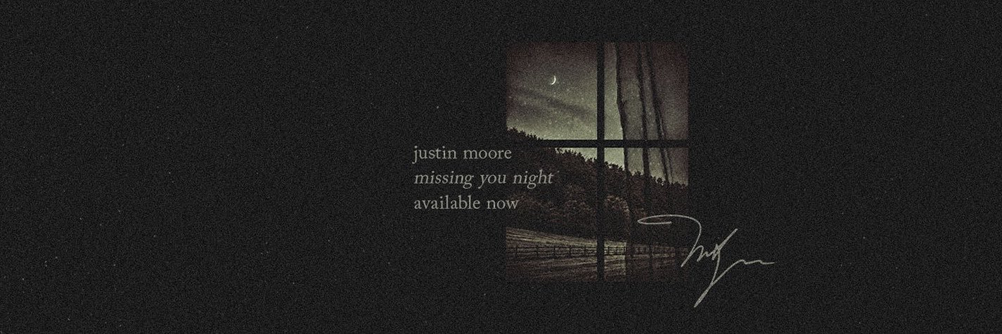 Justin Moore's banner