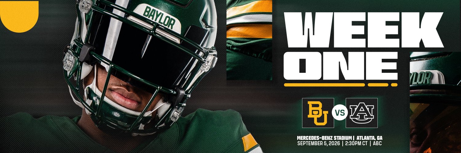 Baylor Football's banner