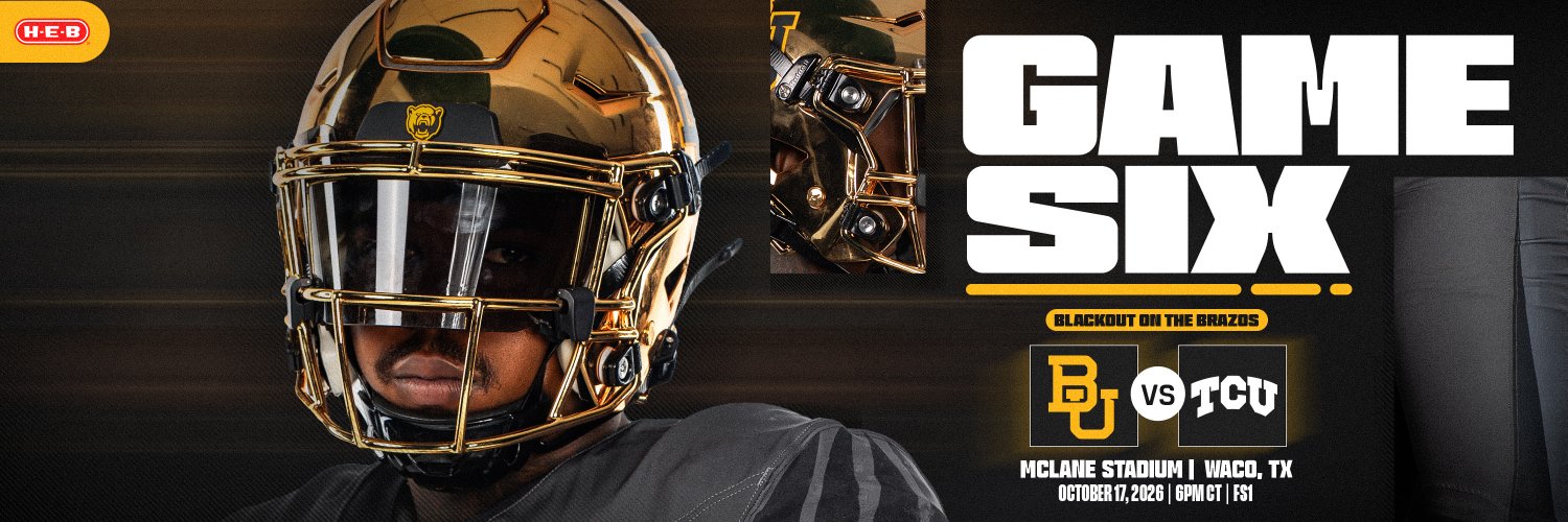 Baylor Football's banner