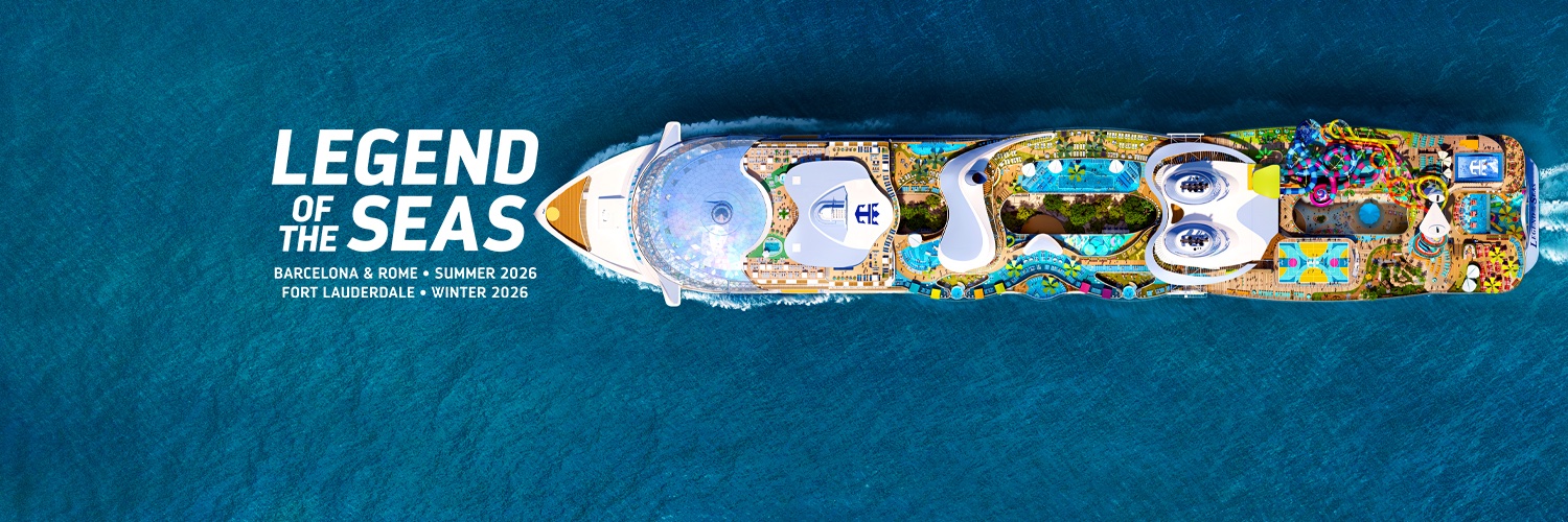Royal Caribbean's banner