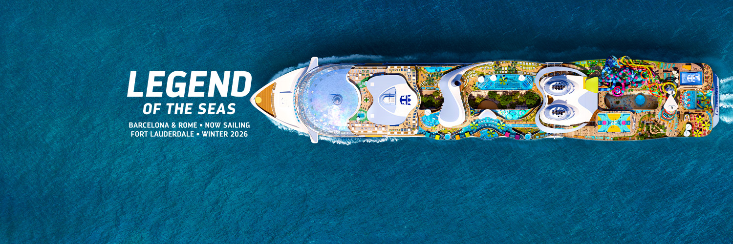 Royal Caribbean's banner