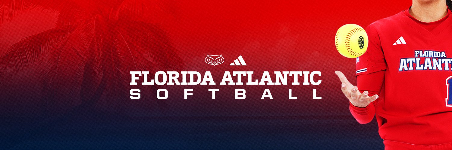 Florida Atlantic Softball's banner