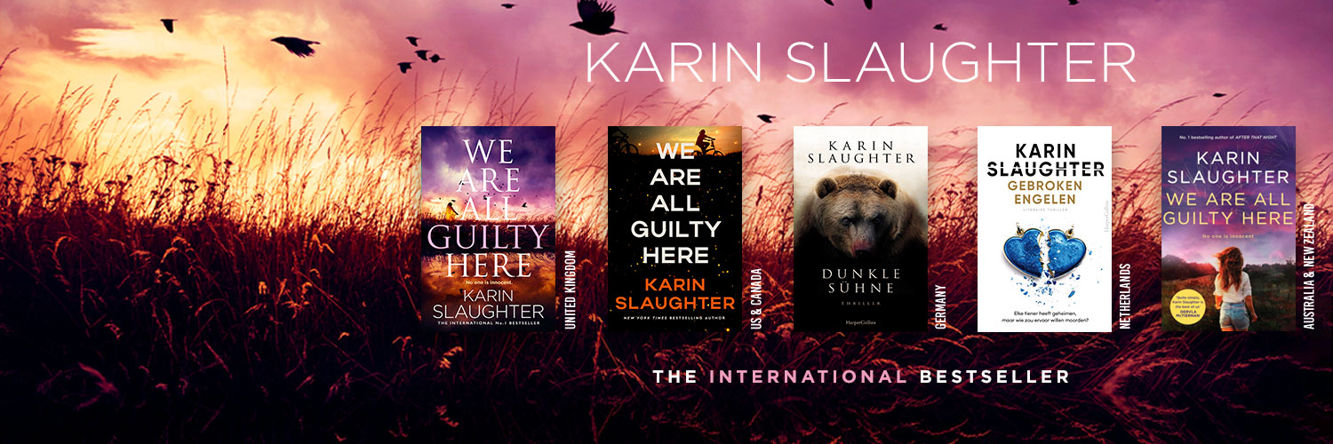 Karin Slaughter's banner
