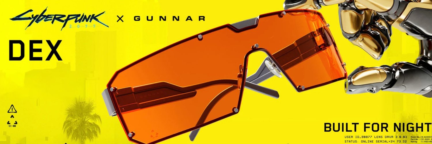 GUNNAR Optiks's banner