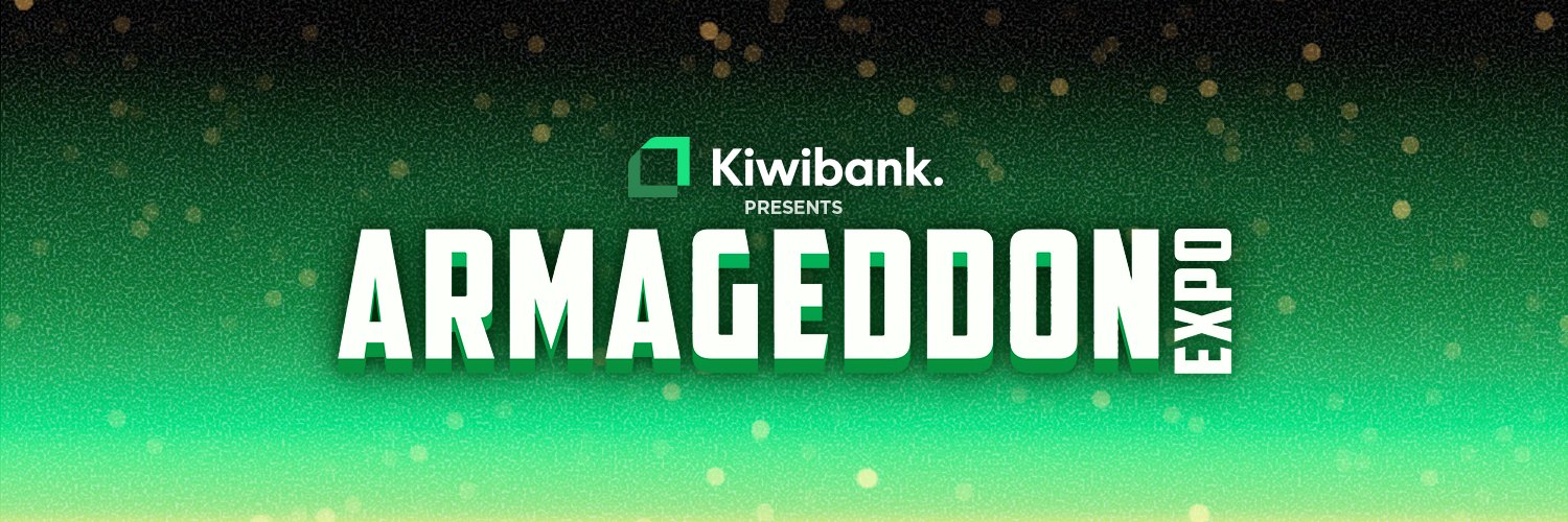 Armageddon Expo NZ's banner