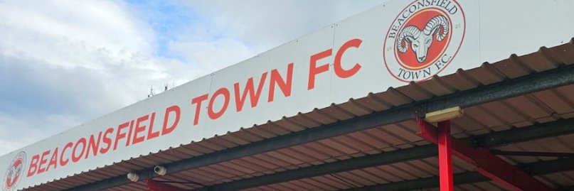 Beaconsfield Town FC's banner