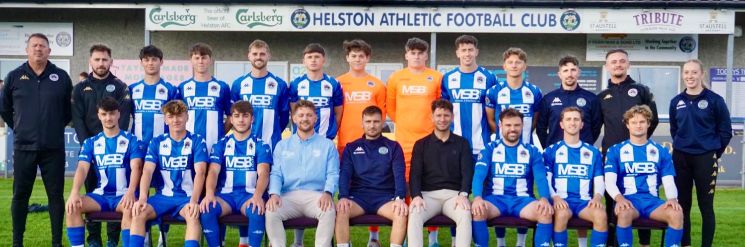 Helston Athletic FC's banner