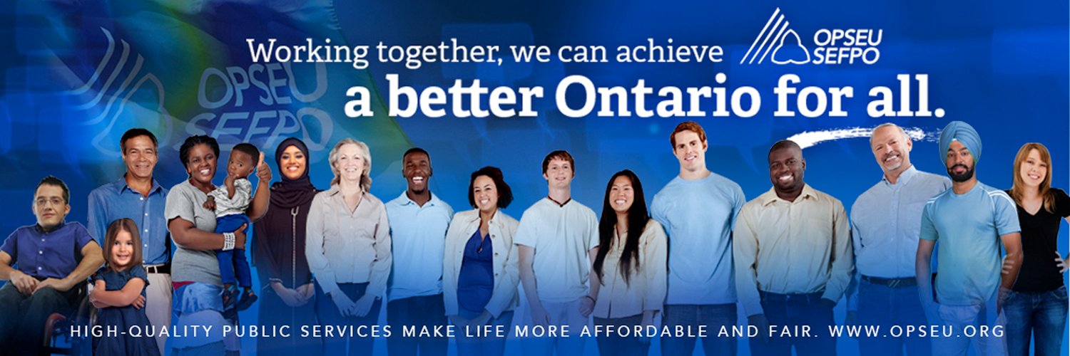OPSEU/SEFPO's banner