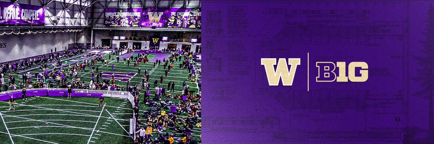 Washington Track & Field and Cross Country's banner