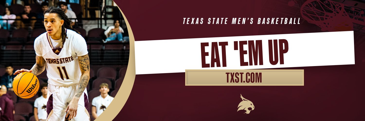 Texas State MBB's banner