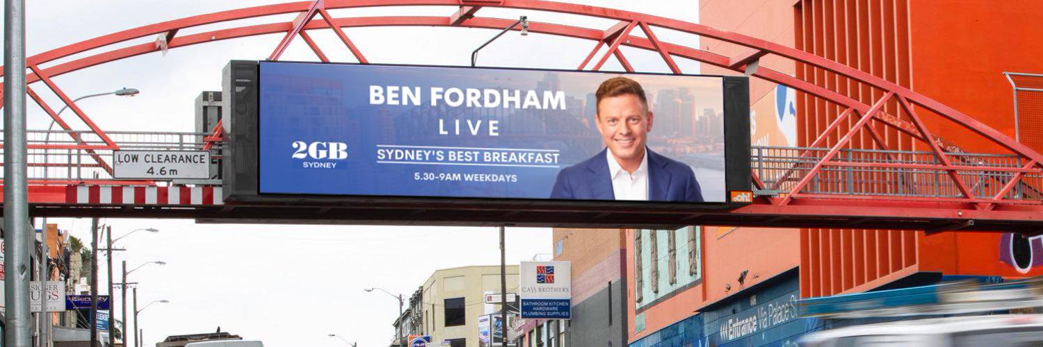 Ben Fordham Live's banner