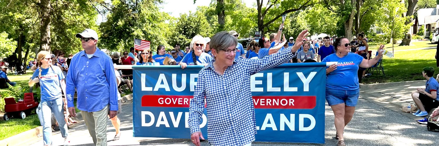 Laura Kelly's banner