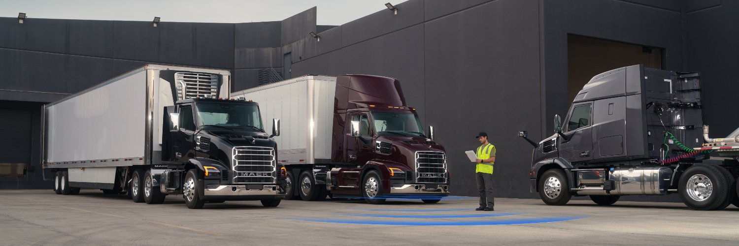 Mack Trucks's banner