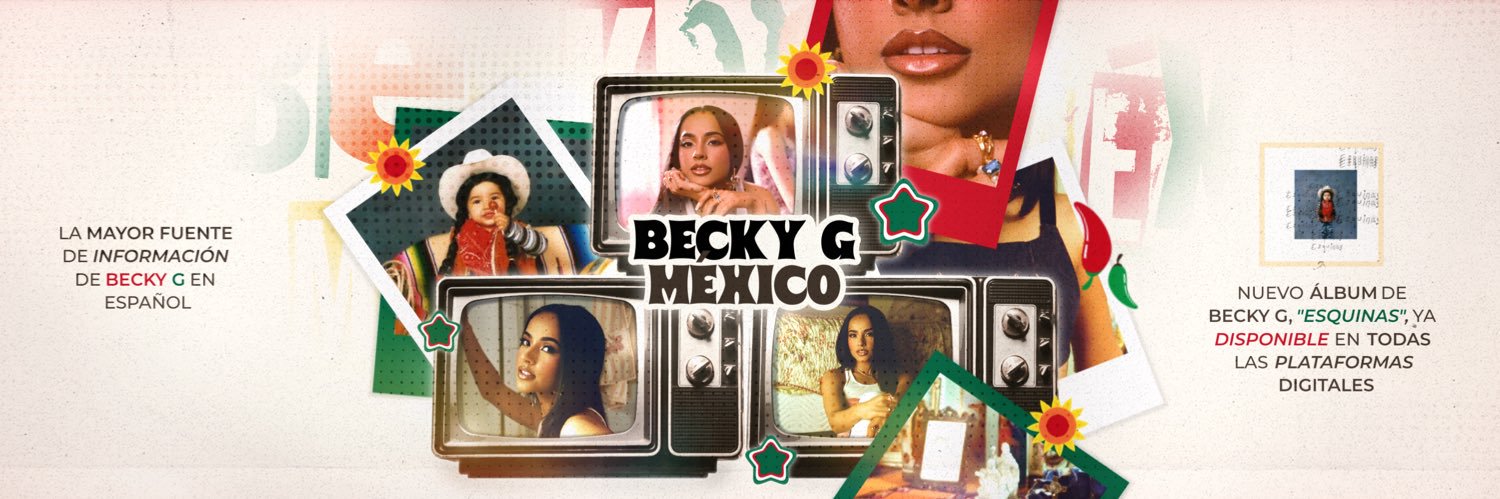 Becky G México's banner
